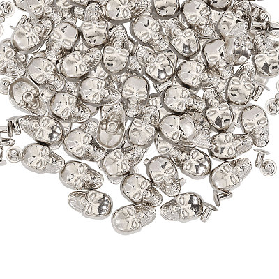 50Pcs Skull Alloy Rivets FIND-CA0011-72A-P-1