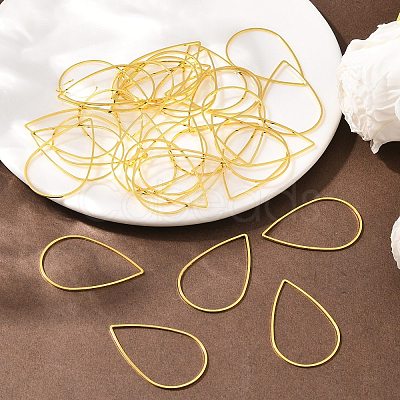 Brass Links X-EC03125x38mm-G-1