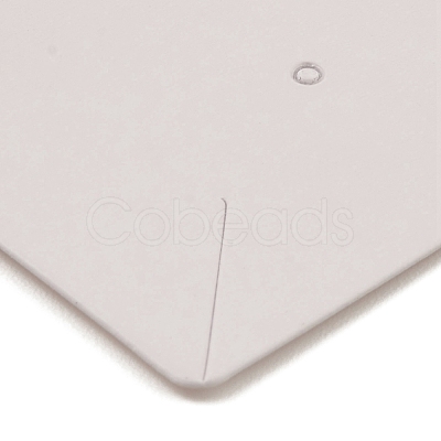 Rectangle Paper Earring Display Cards CDIS-D007-01G-1