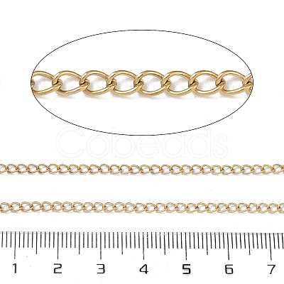 304 Stainless Steel Curb Chains CHS-K018-30G-1