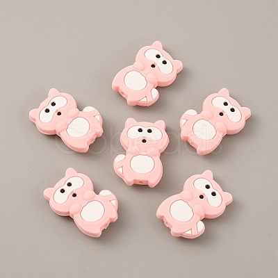 Food Grade Eco-Friendly Silicone Beads LS-SIL-WH0012-016C-1