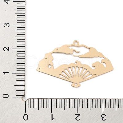 Long-Lasting Plated Brass Links Connector Charms KK-K336-42KCG-1