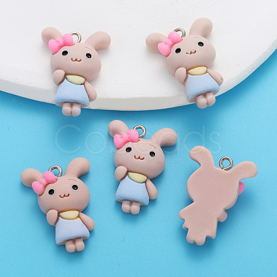 Resin Pendants PW-WGD91AE-01-1