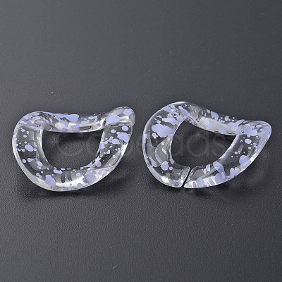 Transparent Acrylic Linking Rings OACR-N009-015A-B13-1