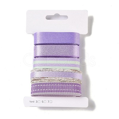 Polyester & Polycotton Ribbons Sets SRIB-P022-01D-10-1