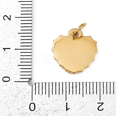 304 Stainless Steel Pendants LS-STAS-K307-02D-G-1