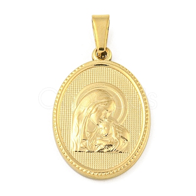 Ion Plating(IP) 304 Stainless Steel Pendants STAS-B071-02A-01G-1