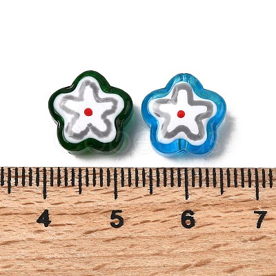 Handmade Glass Enamel Beads GLAA-K070-03-1