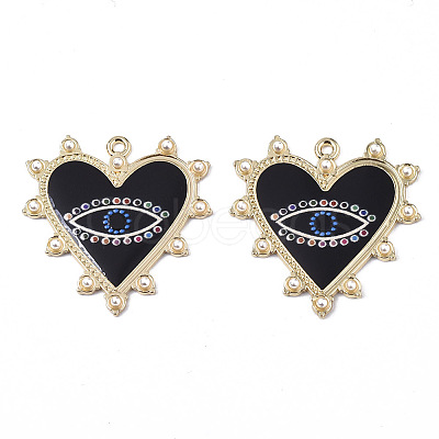 Printed Alloy Pendants X-ENAM-S016-69A-1