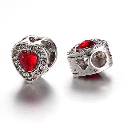 Alloy European Beads PALLOY-P105-04-1