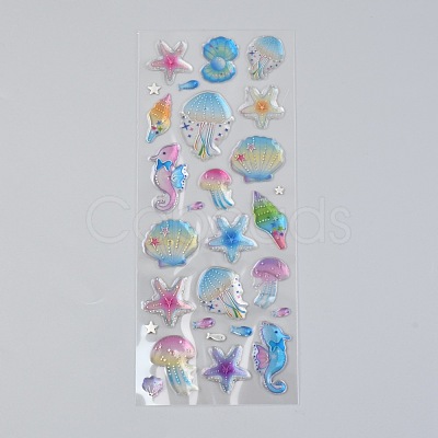 Epoxy Resin Sticker DIY-B009-06D-1