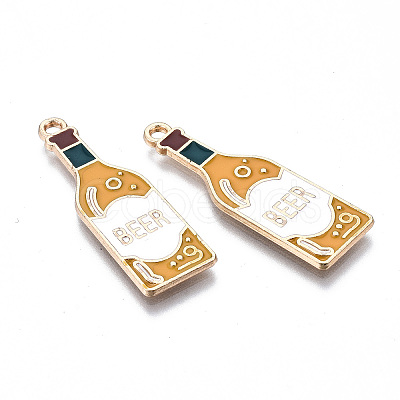 Eco-Friendly Alloy Enamel Pendants LS-ENAM-Q437-051-NR-1