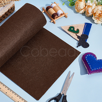 Felt Fabrics DIY-WH0622-182C-1