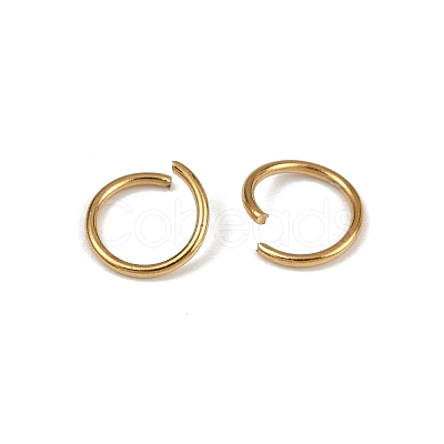 304 Stainless Steel Open Jump Rings STAS-Z137-01G-11-1