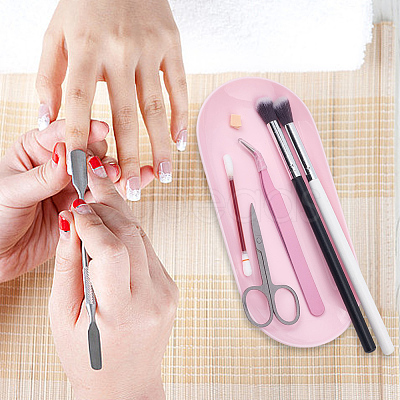 Plastic Nail Salon Utility Trays AJEW-CP0010-96B-1