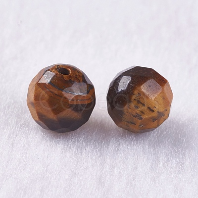 Natural Tiger Eye Beads G-K275-19-8mm-1