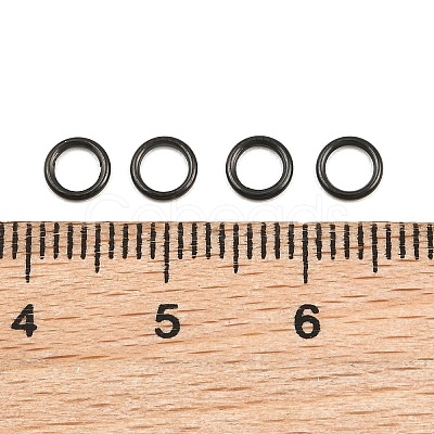Ion Plating(IP) 304 Stainless Steel Closed Jump Rings STAS-G393-06B-03-1