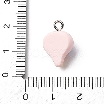 Opaque Resin Pendants RESI-A050-05-1