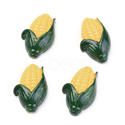 Autumn Theme Opaque Resin Decoden Cabochons CRES-B002-02-1