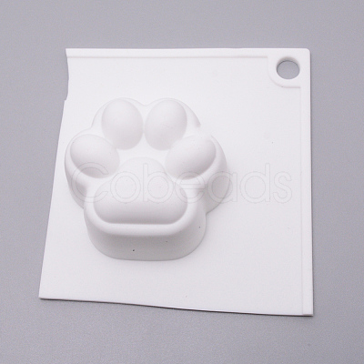 DIY Cat Paw Silicone Molds DIY-WH0177-94A-1
