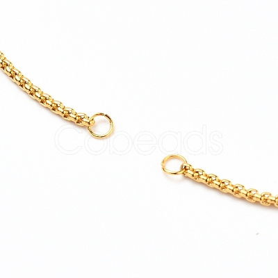 Adjustable 304 Stainless Steel Box Chain Slider Bracelet/Bolo Bracelets Making AJEW-JB00781-02-1