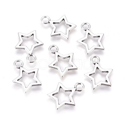 Tibetan Style Alloy Pendants TIBEP-A113347-AS-LF-1