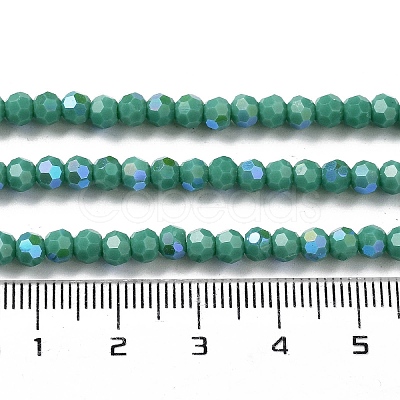 Opaque Glass Beads Strands EGLA-A035-P4mm-L13-1