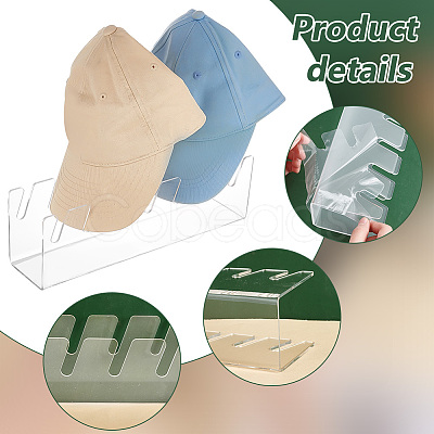 Acrylic Hat Holders AJEW-WH0270-073A-1