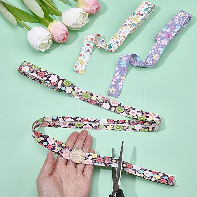 7.5M 3 Colors Printed Cotton Ribbon OCOR-FG0003-31-1