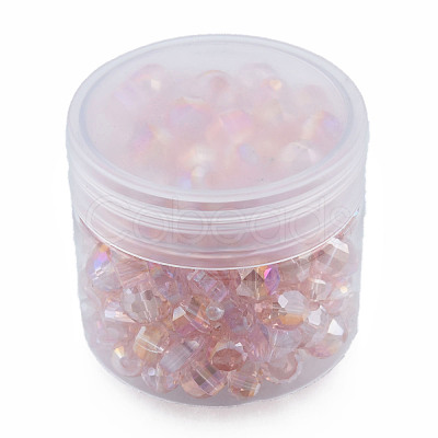 Transparent Glass Beads EGLA-N002-49-B01-1