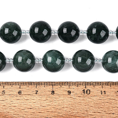 Natural Jadeite Myanmar Jade Beads Strands G-N353-07E-01-01-1