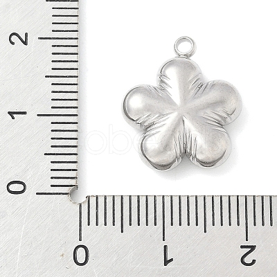 304 Stainless Steel Pendants STAS-R162-02P-01-1