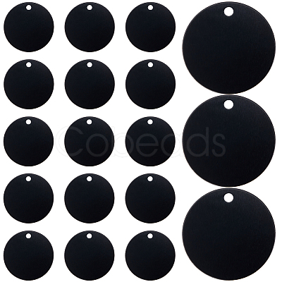 25Pcs Aluminum Pendants FIND-SP0002-55B-B-1