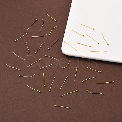 Brass Ball Head Pins LS-X-KK-R020-04G-1