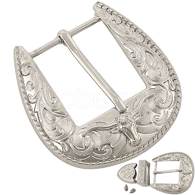 Belt Zinc Alloy Buckle Sets FIND-WH20023-057P-1