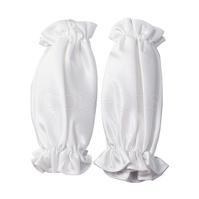 Satin Arm Sleeves for Women AJEW-WH0348-23-1