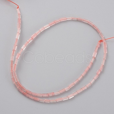 Cherry Quartz Glass Beads Strands G-C301-10-1