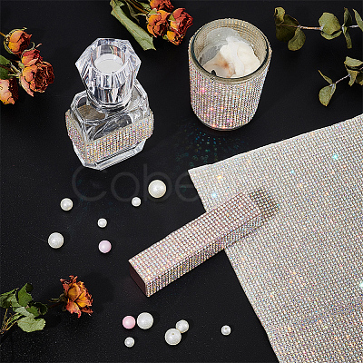 Self-Adhesive Rhinestone Stickers DIY-WH0430-210A-1