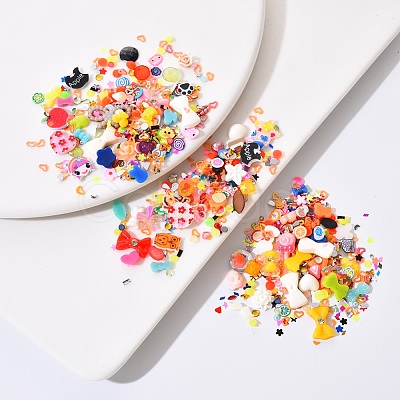 3D Polymer Clay & Resin Cabochons Nail Art Decorations MRMJ-R129-50-1