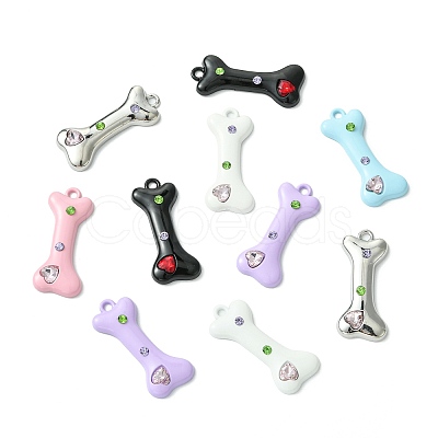 10Pcs Alloy Pendants ALRI-FS0001-10-1