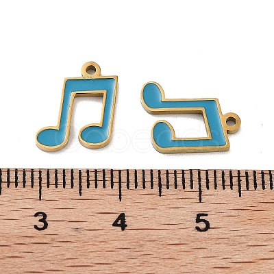 Ion Plating(IP) 316 Surgical Stainless Steel Charms STAS-U014-65G-01-1