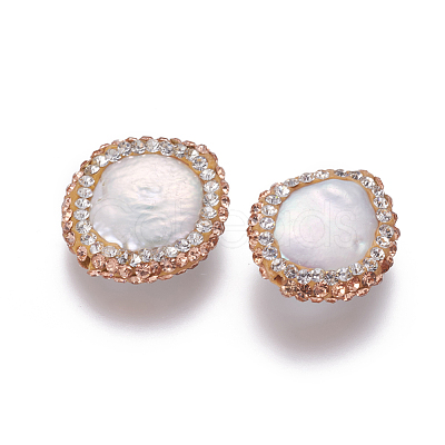Natural Cultured Freshwater Pearl Beads PEAR-F015-14-1