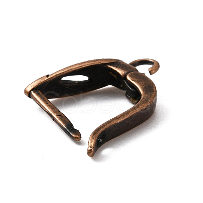 6Pcs Brass Hoop Earring Findings KK-WH0047-52R-1