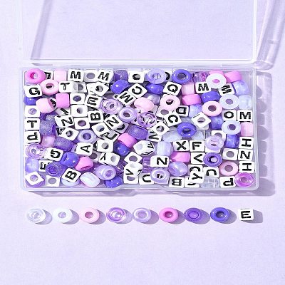 Transparent & Opaque Acrylic Beads KY-FS0001-26A-1