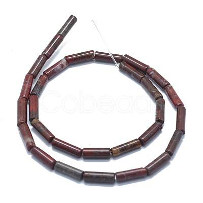 Natural Brecciated Jasper Beads Strands G-F631-D25-02-1