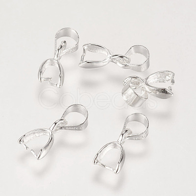 Brass Ice Pick Pinch Bails X-KK-KK05-S-1