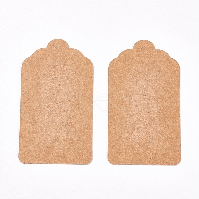 Jewelry Display Kraft Paper Price Tags CDIS-WH0005-05J-1
