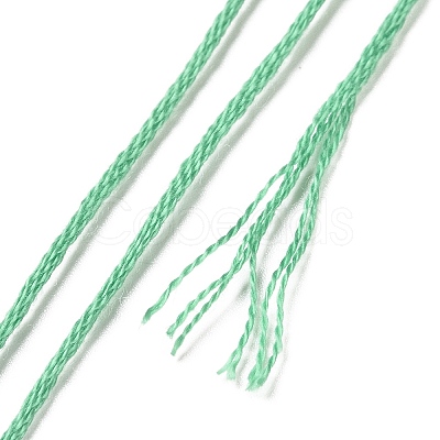 12 Skeins 12 Colors 6-Ply Polyester Embroidery Floss OCOR-M009-01B-06-1