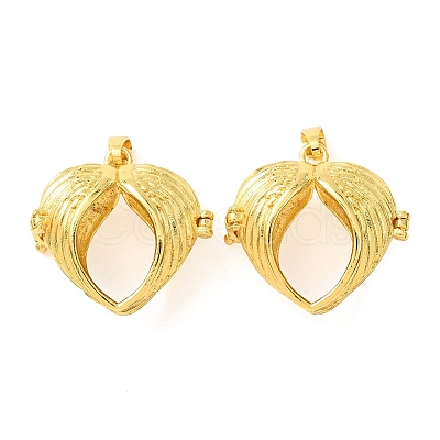 Brass Cage Pendants KK-CBA8ACD-02G-A-1