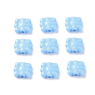 Opaque Acrylic Beads OACR-G016-26J-1